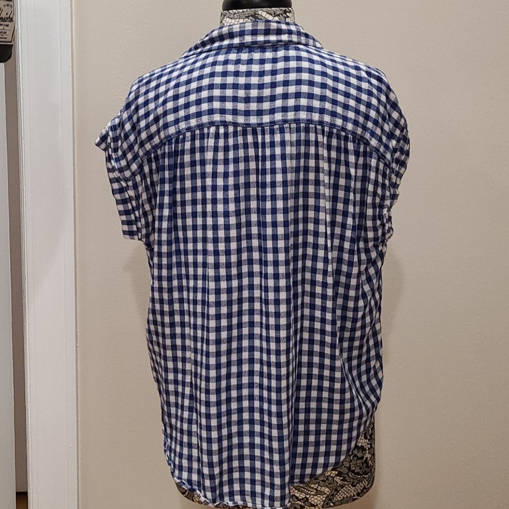 AEO Gingham Shirt - Picture 5 of 7
